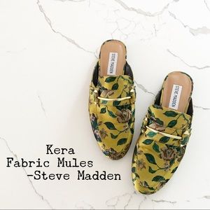 Like New Kera Fabric Mules by Steve Madden sz 6.5